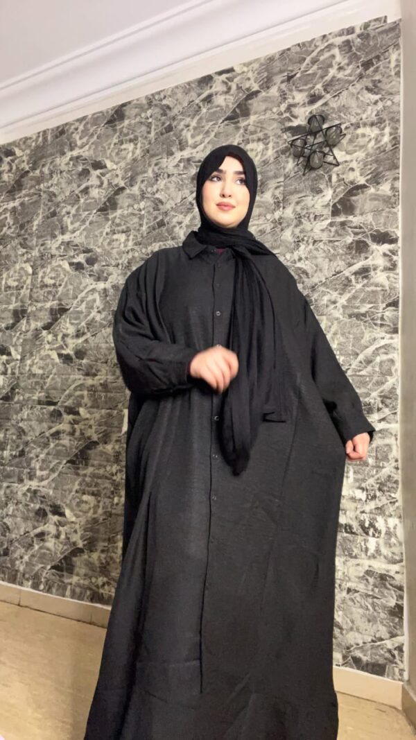 ⁦👗✨ فستان سادة طويل – بساطة وأناقة في قطعة واحدة! ✨👗⁩ - الصورة ⁦5⁩