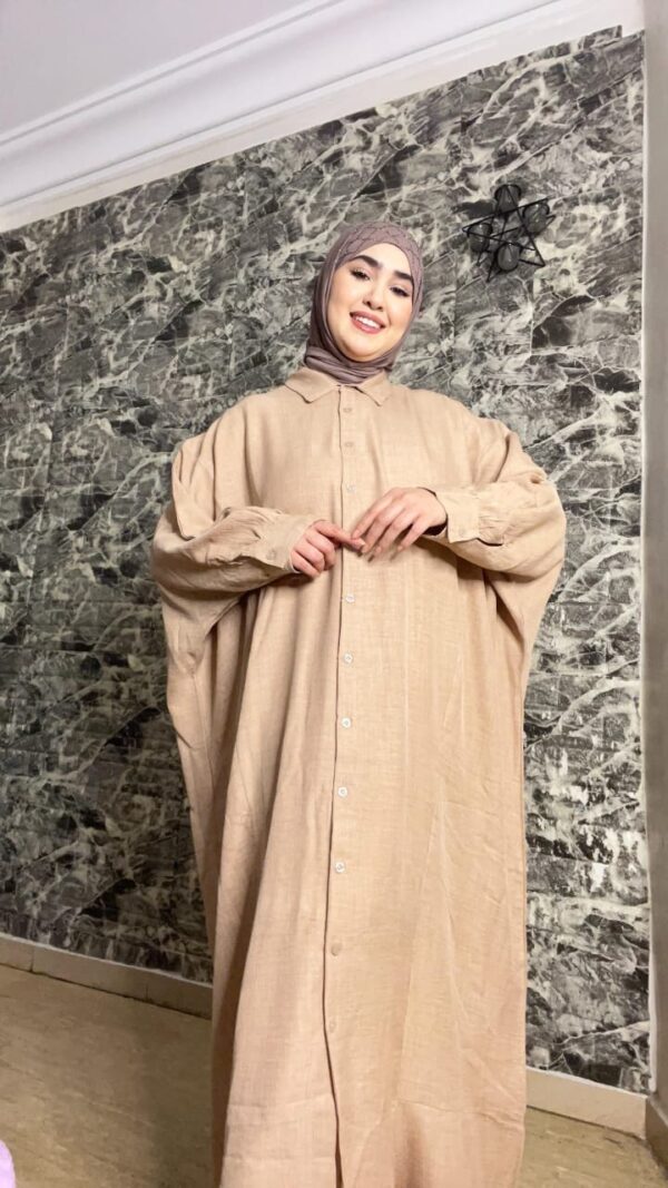 ⁦👗✨ فستان سادة طويل – بساطة وأناقة في قطعة واحدة! ✨👗⁩ - الصورة ⁦11⁩