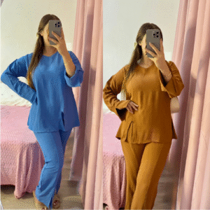 🌅 طقم رغبة – دفء، نعومة، وأناقة بلا مجهود🌅